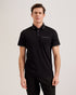 TORTILA-Tops-SS Polo with Birdseye Stripe Collar Detail- Ted Baker Romania
